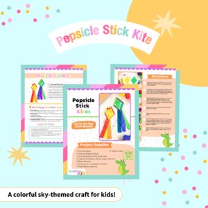 Popsicle Stick Kite Craft PDF