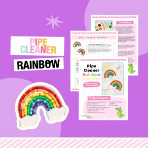 Pipe Cleaner Rainbow Craft PDF